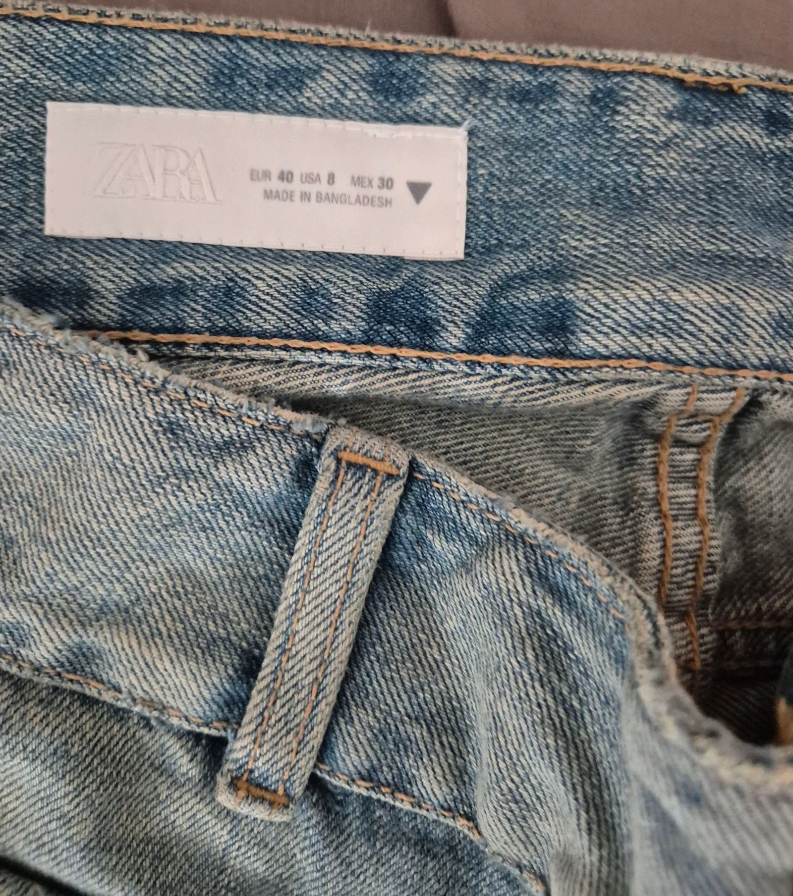 New Flare Jeans with tag size 40 Zara – photo 3